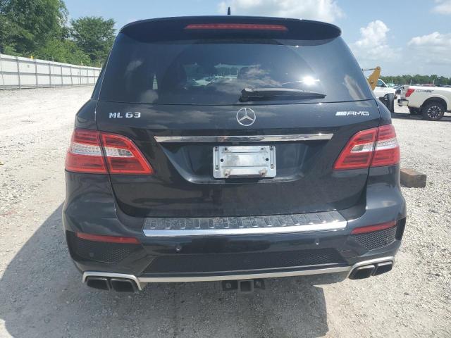 4JGDA7EB7CA082675 - 2012 MERCEDES-BENZ ML 63 AMG BLACK photo 6