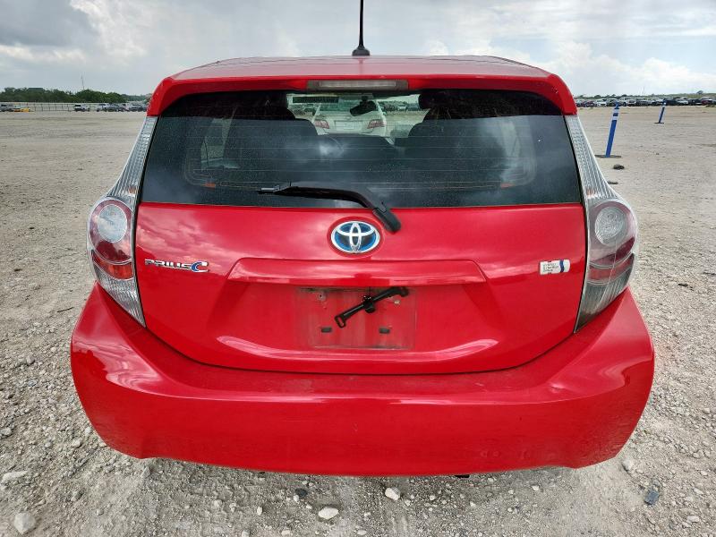 JTDKDTB35D1543169 - 2013 TOYOTA PRIUS C Qırmızı foto 6