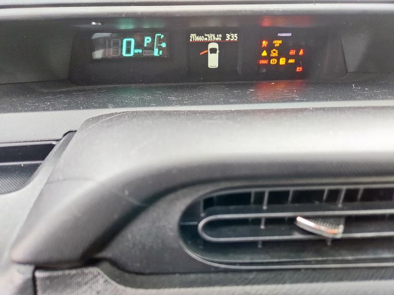 JTDKDTB35D1543169 - 2013 TOYOTA PRIUS C Qırmızı foto 9