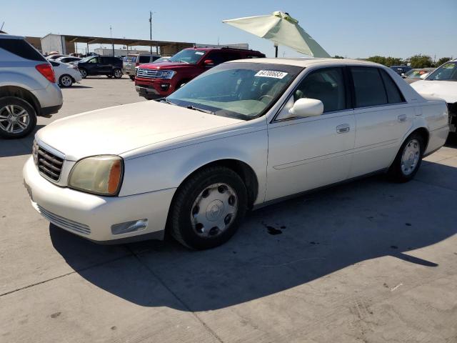 1G6KE54YX2U163180 - 2002 CADILLAC DEVILLE DHS WHITE photo 1