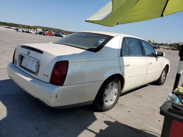 1G6KE54YX2U163180 - 2002 CADILLAC DEVILLE DHS WHITE photo 3