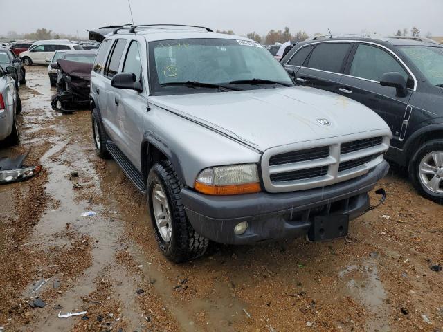 1D4HS38N43F625603 - 2003 DODGE DURANGO SPORT SILVER photo 1