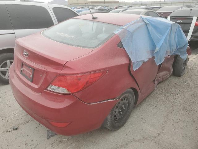 KMHCT4AE7FU906875 - 2015 HYUNDAI ACCENT GLS 红色 照片 3