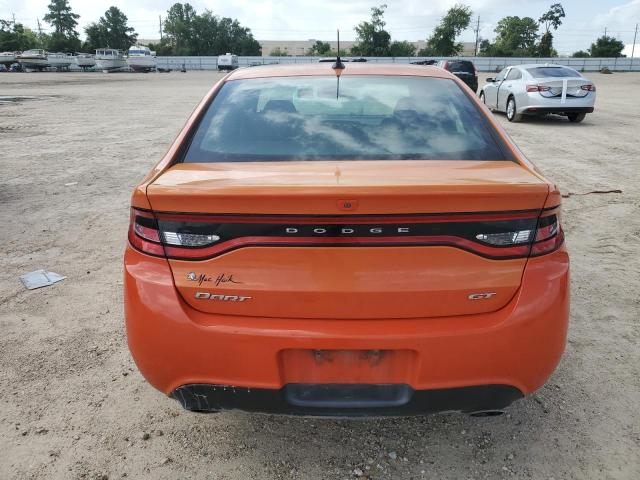 1C3CDFEB3FD362537 - 2015 DODGE DART GT ORANGE photo 6