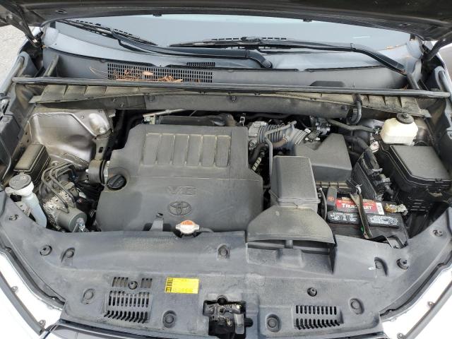 5TDKKRFH9GS121895 - 2016 TOYOTA HIGHLANDER XLE GRAY photo 12