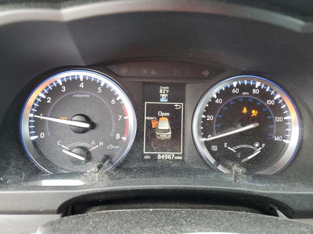 5TDKKRFH9GS121895 - 2016 TOYOTA HIGHLANDER XLE GRAY photo 9