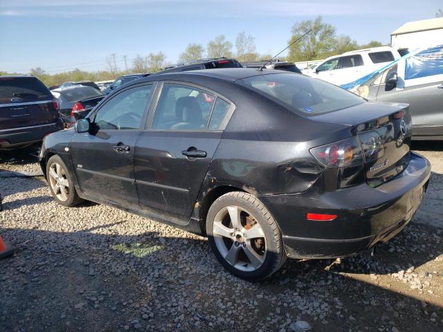 JM1BK123441169566 - 2004 MAZDA 3 S BLACK photo 2