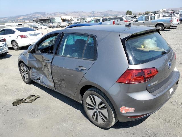 WVWPP7AU4GW916644 - 2016 VOLKSWAGEN E-GOLF SEL PREMIUM GRAY photo 2