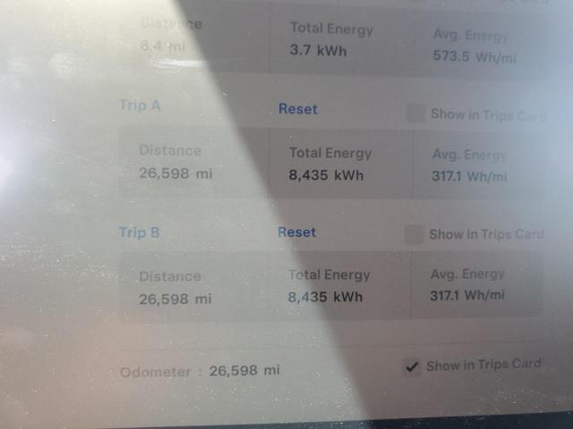 7SAYGDEE0PA031593 - 2023 TESLA MODEL Y Сірий фото 9