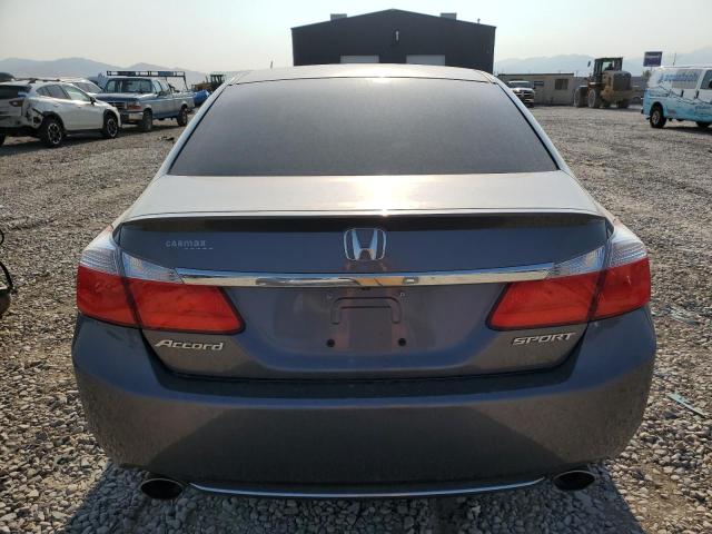 1HGCR2F56EA127758 - 2014 HONDA ACCORD SPORT SILVER photo 6