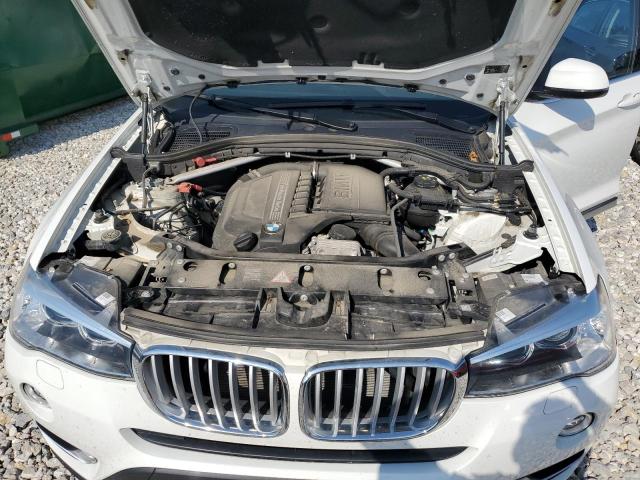 5UXWX7C57G0S17415 - 2016 BMW X3 XDRIVE35I WHITE photo 11