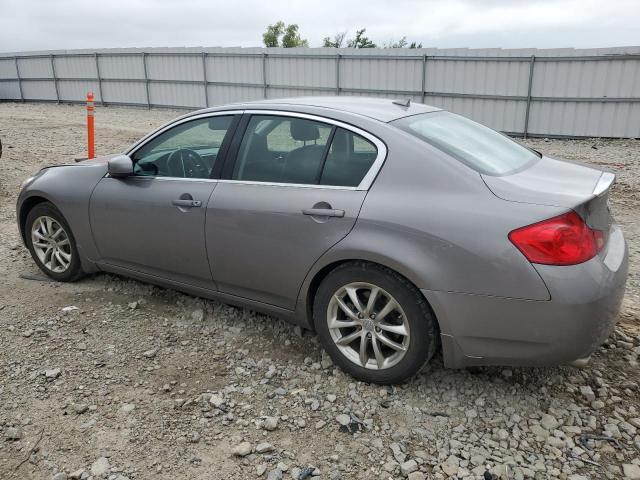 JNKBV61F48M277544 - 2008 INFINITI G35 SILVER photo 2