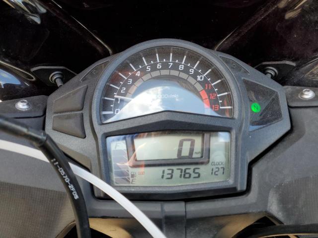 JKAEXEE13DDA09917 - 2013 KAWASAKI EX650 E BLACK photo 7