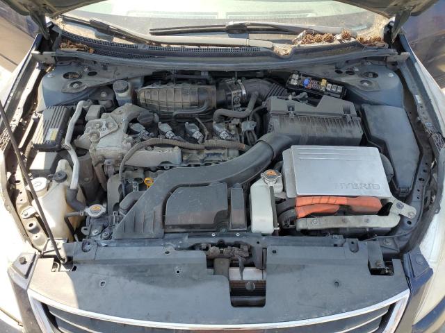 1N4CL2AP9AC121790 - 2010 NISSAN ALTIMA HYBRID BLUE photo 11