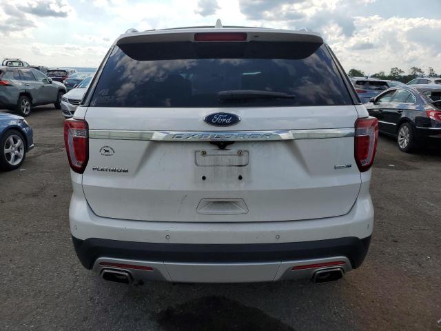 1FM5K8HT9HGD19974 - 2017 FORD EXPLORER PLATINUM WHITE photo 6