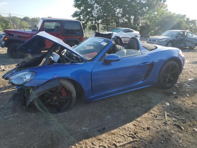 WP0CA2A87HS221654 - 2017 PORSCHE BOXSTER BLUE photo 1