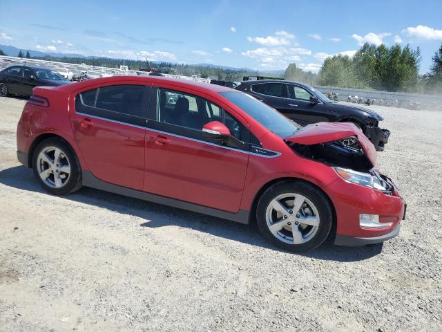 1G1RD6E49FU125308 - 2015 CHEVROLET VOLT RED photo 4