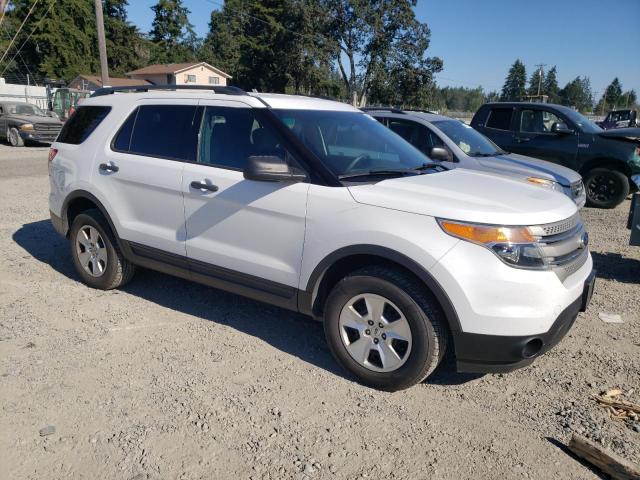 1FM5K8B82DGC39804 - 2013 FORD EXPLORER WHITE photo 4