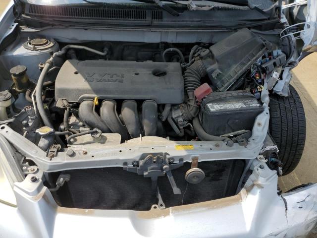 2T1KR32E27C675972 - 2007 TOYOTA COROLLA MA XR SILVER photo 11