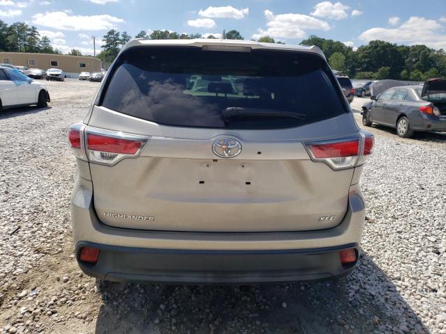5TDKKRFHXGS146465 - 2016 TOYOTA HIGHLANDER XLE Թուխ լուսանկար 6