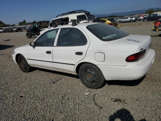 1Y1SK5268VZ411114 - 1997 GEO PRIZM BASE WHITE photo 2