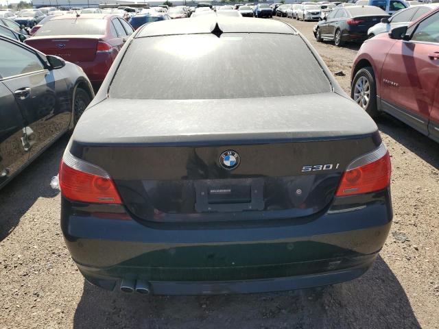 WBANE73587CM57460 - 2007 BMW 530 I BLACK photo 6