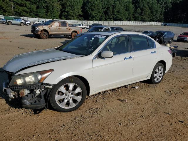 1HGCP36849A009641 - 2009 HONDA ACCORD EXL WHITE photo 1