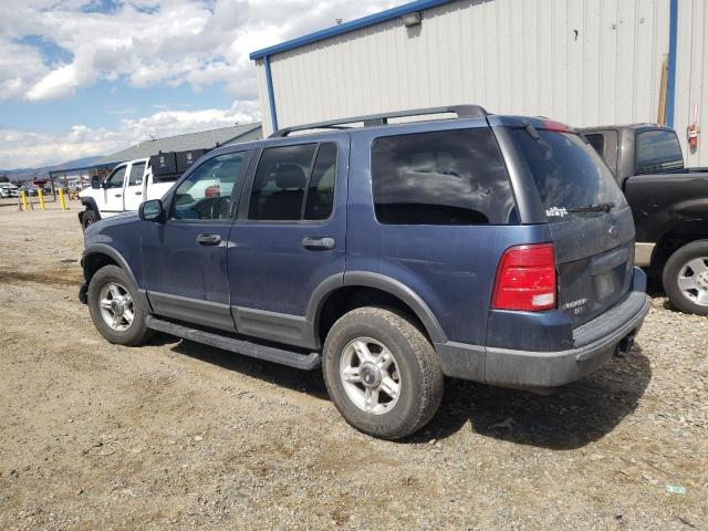 1FMDU73W63ZA87655 - 2003 FORD EXPLORER XLT ლურჯი ფოტო 2