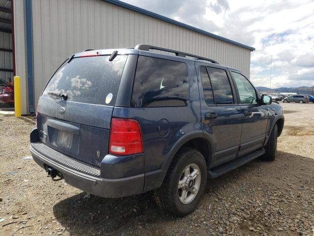 1FMDU73W63ZA87655 - 2003 FORD EXPLORER XLT ლურჯი ფოტო 3
