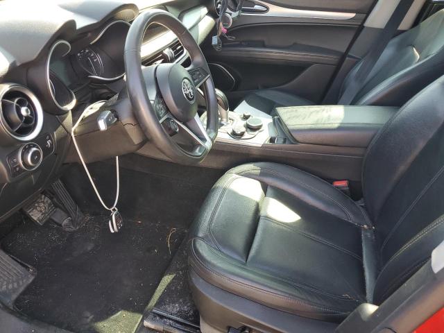 ZASFAKBN8J7B64219 - 2018 ALFA ROMEO STELVIO TI RED photo 7