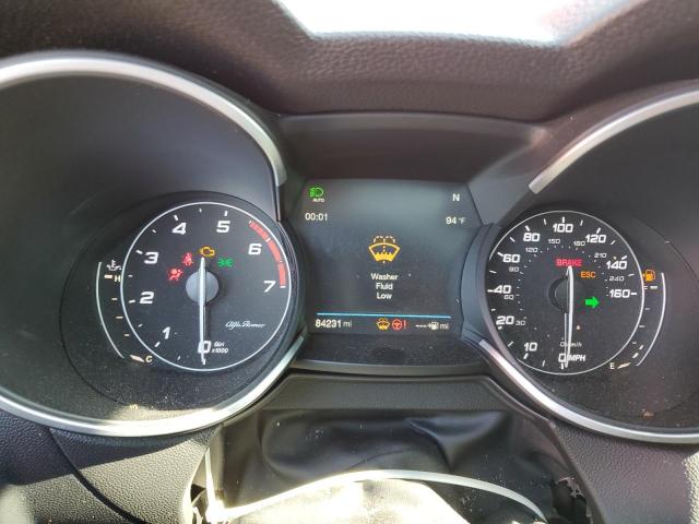 ZASFAKBN8J7B64219 - 2018 ALFA ROMEO STELVIO TI RED photo 9