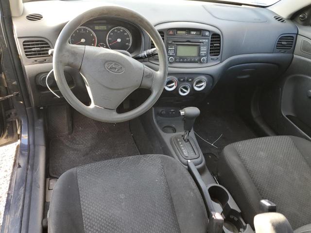 KMHCM3AC7BU200196 - 2011 HYUNDAI ACCENT GL BLUE photo 8