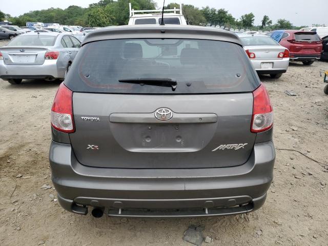 2T1KR38E14C306491 - 2004 TOYOTA COROLLA MA XR GRAY photo 6