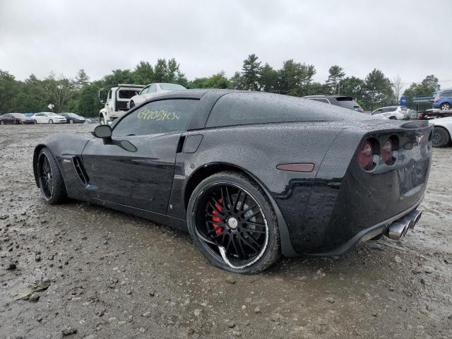 1G1YY26E385104371 - 2008 CHEVROLET CORVETTE Z06 BLACK photo 2