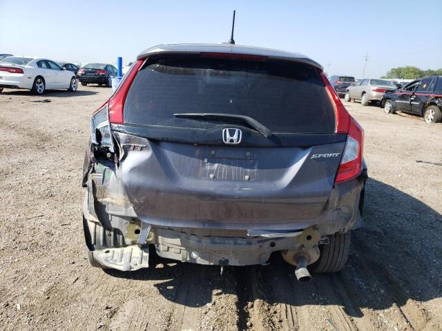 3HGGK5G63JM700580 - 2018 HONDA FIT SPORT GRAY photo 6