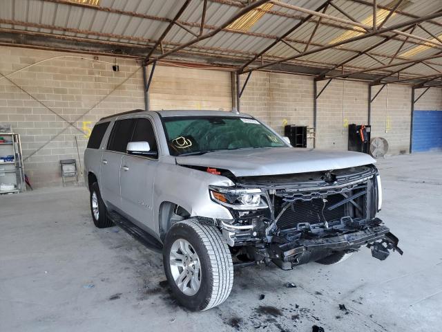 1GNSCHKC3JR284136 - 2018 CHEVROLET SUBURBAN C1500 LT SILVER photo 1