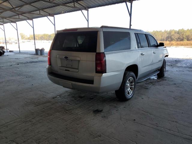 1GNSCHKC3JR284136 - 2018 CHEVROLET SUBURBAN C1500 LT SILVER photo 4