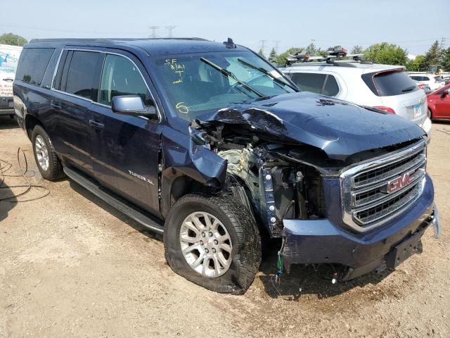 1GKS2FKC0HR208095 - 2017 GMC YUKON XL K1500 SLE BLUE photo 4