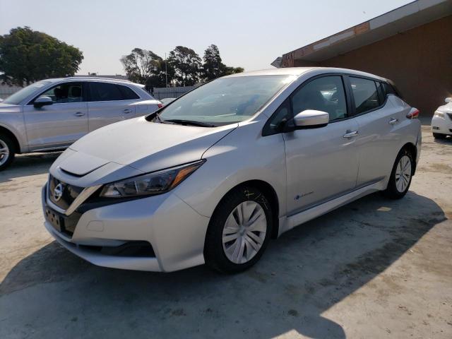 1N4AZ1CP6KC303767 - 2019 NISSAN LEAF S SILVER photo 1