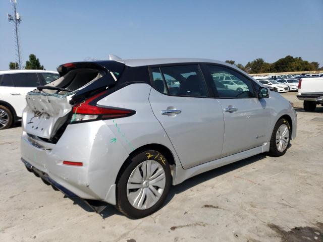 1N4AZ1CP6KC303767 - 2019 NISSAN LEAF S SILVER photo 3