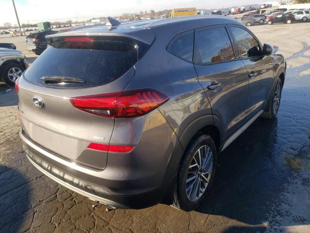 KM8J3CAL8LU140506 - 2020 HYUNDAI TUCSON LIMITED GRAY photo 4