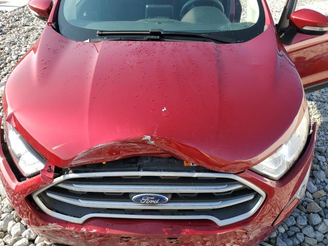 MAJ6S3GL9LC368417 - 2020 FORD ECOSPORT SE RED photo 12
