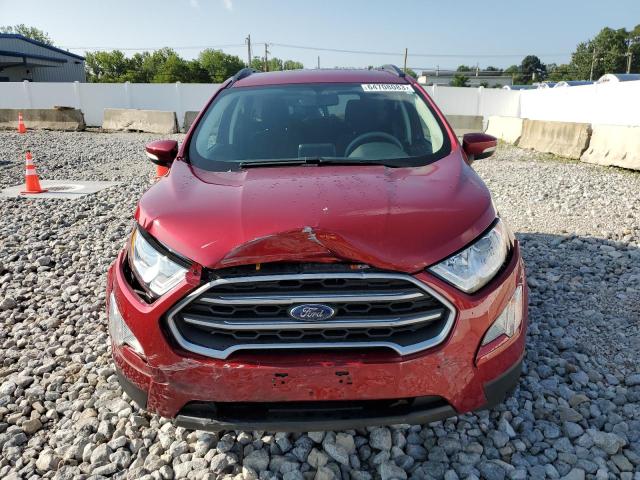 MAJ6S3GL9LC368417 - 2020 FORD ECOSPORT SE RED photo 5