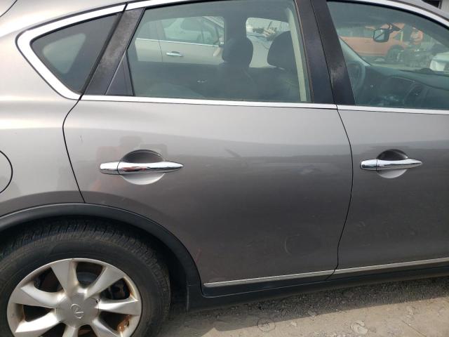 JNKAJ09E58M305206 - 2008 INFINITI EX35 BASE Մոխրագույն լուսանկար 11