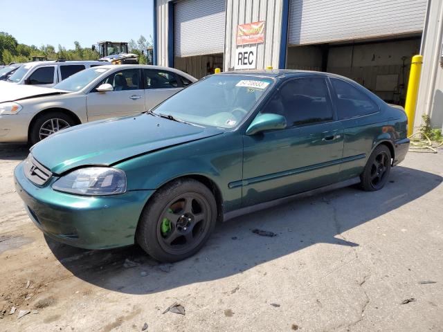 1HGEJ8240YL097620 - 2000 HONDA CIVIC EX GREEN photo 1