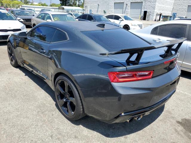 1G1FG1R75J0187287 - 2018 CHEVROLET CAMARO SS CHARCOAL photo 2