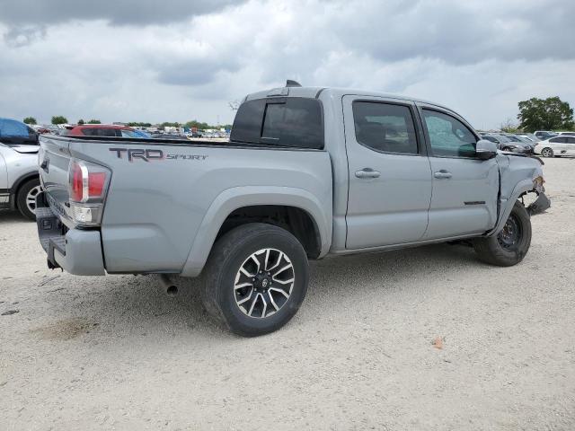 3TMAZ5CN4LM122554 - 2020 TOYOTA TACOMA DOUBLE CAB GRAY photo 3