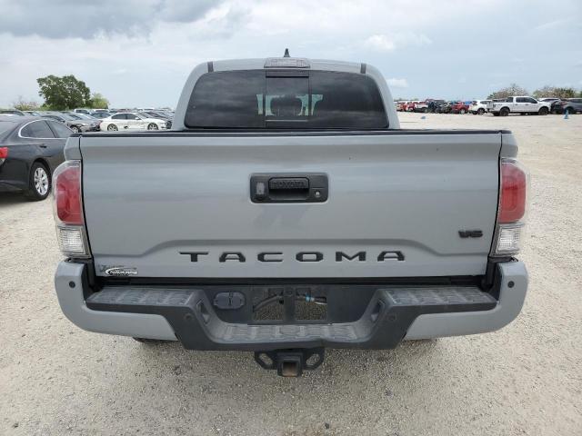 3TMAZ5CN4LM122554 - 2020 TOYOTA TACOMA DOUBLE CAB GRAY photo 6