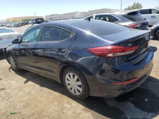 KMHD74LF4HU384370 - 2017 HYUNDAI ELANTRA SE BLUE photo 2