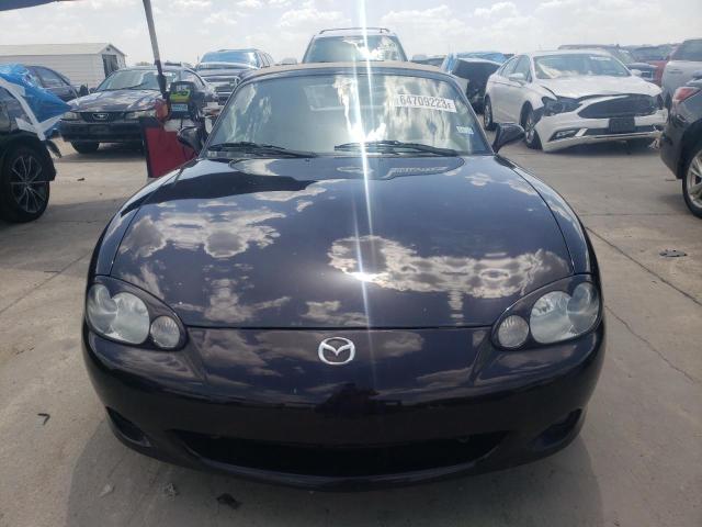 JM1NB353540403840 - 2004 MAZDA MX-5 MIATA BASE BURGUNDY photo 5